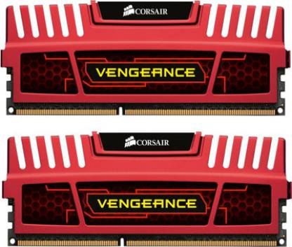 Corsair Vengeance DDR3 16 GB (Dual Channel) PC DRAM (CMZ16GX3M2A1866C10R)