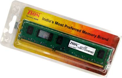 ZION Desktop DDR3 4 GB (Dual Channel) PC (Zhy10664096)