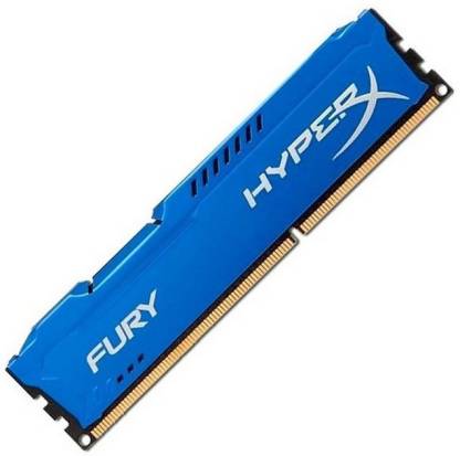 KINGSTON HYPER FURY MEMORY DDR3 4 GB (Dual Channel) PC (HX318C10F/4)