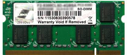 G.Skill SQ DDR2 2 GB Laptop DRAM (F2-6400CL5S-2GBSQ)