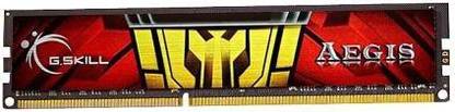 gskill Aegis DDR3 4 GB (Single Channel) PC SDRAM (4GIS)