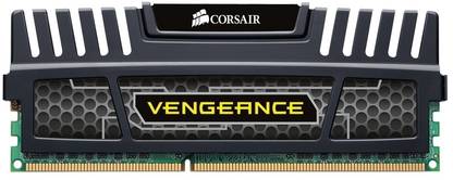 Corsair Vengeance DDR3 4 GB (Dual Channel) PC DRAM (CMZ4GX3M2A1600C9)