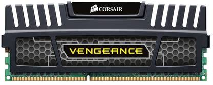 Corsair Vengeance DDR3 4 GB (Single Channel) PC DRAM (CMZ4GX3M1A1600C9)