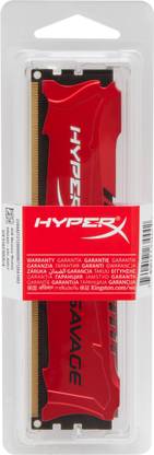 KINGSTON HyperX Savage DDR3 8 GB (Single Channel) PC (HyperX Savage HX324C11SR/8)