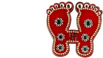 Presha Creation Laxmi Charan Rangoli Stencil