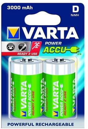 Varta Power Accu 2 D size - 3000 mAh  Battery