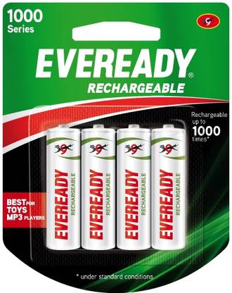 EVEREADY Ultima 1000 Series AA NIMH (4 Pcs)  Battery