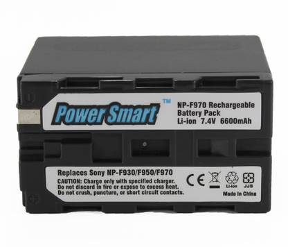 Power Smart Np F30 6600 mAh Capacity  Battery