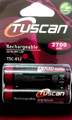 Tuscan AA 2700mAh 1 Pack  Battery