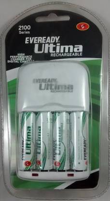 EVEREADY 2100 Charger with 4Pcs 2100 Batteries Battery