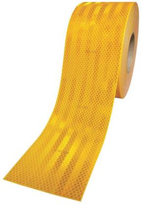 Tufkote High Intensity Conspicuity 50.8 mm x 5 m Yellow Reflective Tape