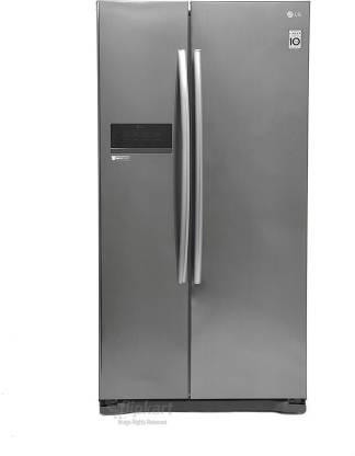 LG 581 L Frost Free Side by Side 4 Star Refrigerator