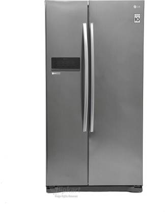 LG 581 L Frost Free Side by Side 4 Star Refrigerator