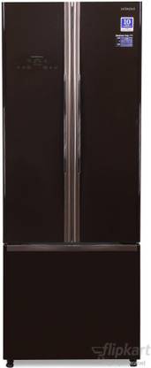 Hitachi 456 L Frost Free French Door Bottom Mount Inverter Technology Star Refrigerator