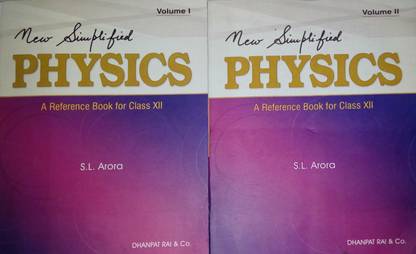 New Simplified Physics: A Reference Book for Class - 12 (Set of 2 Volumes)