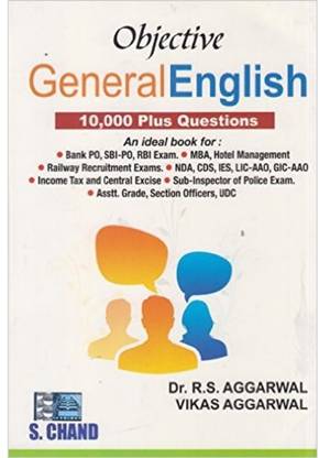 OBJECTIVE GENERAL ENGLISH 1 Edition (English, Paperback, R. S. Aggarwal)
