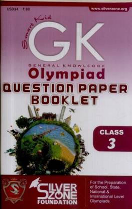 Olympiad - General Knowledge Question Paper Booklet (Class - 3)
