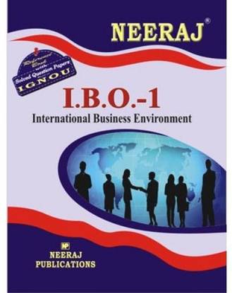 IBO-1 International Business Environment - English- (IGNOU Help Book For IBO-1 In English)  (English, NEERAJ Panel Of Experts)