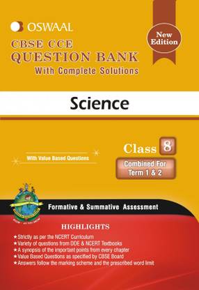 Oswaal CBSE CCE Question Banks Science For Class 8