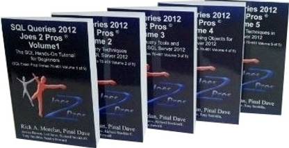 SQL Queries 2012 Joes 2 Pros Combo Kit (Set of 5 Volumes)