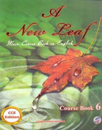 A New Leaf Main Course Book In English Class - 6
