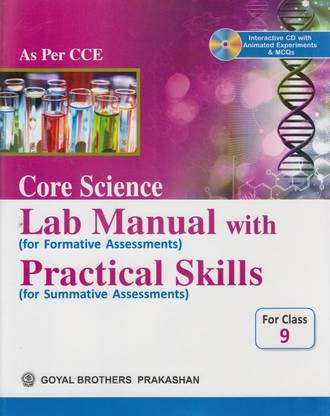 Core Science Lab Manual With Practical Skills For Class 9 (With CD)