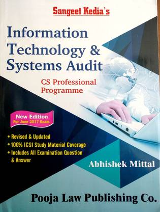 Sangeet Kedia's Information Technology & Systems Audit For CS Professional Programme