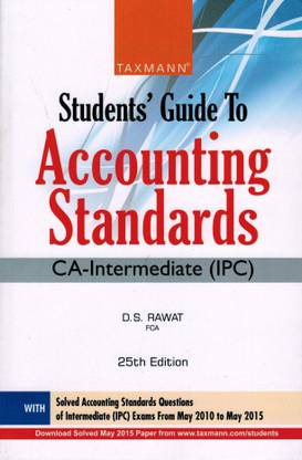 CA IPCC Accounting Standards D S Rawat