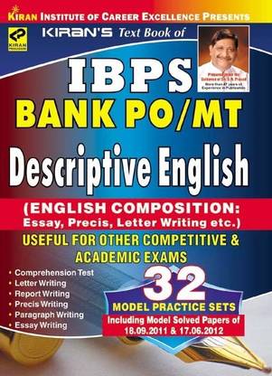 IBPS Bank PO/MT Descriptive English