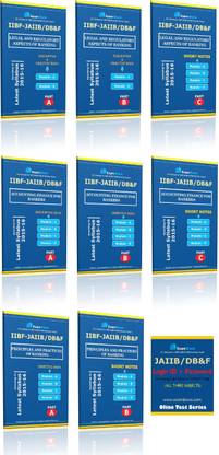 JAIIB Exam Study Material -Hardcopy With Login ID Password (8 Books + Online Test)