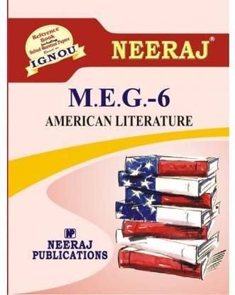 MEG-6 IGNOU MA English American Literature (including solved question papers)