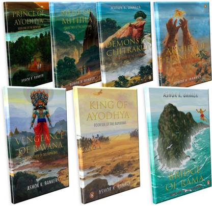 Ashok Banker Ramayana Collection (Set Of 7 Books)