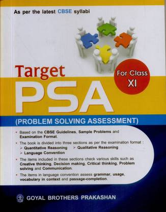 Target PSA (Problem Solving Assessment) For Class XI