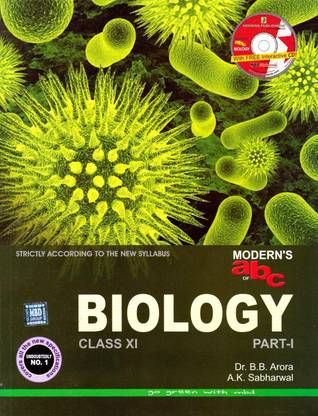 Moderns ABC of Biology for Class - XI With CD (Set of 2 Parts)