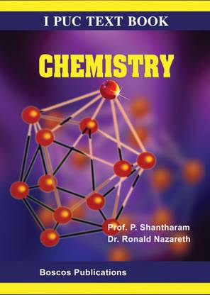 Chemistry 1st PUC Text Book