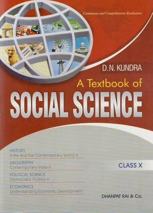 A Textbook Of Social Science (Class - 10)