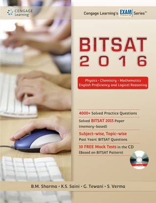 BITSAT 2016 Cengage Learning