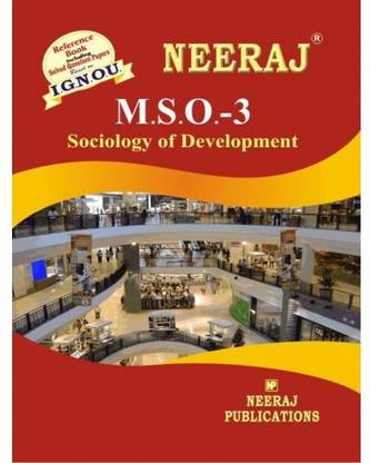 IGNOU MSO-3 Sociology of Development [1st Year] (including solved question papers)