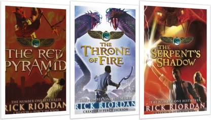 Kane Chronicles (Set Of 3 Books)