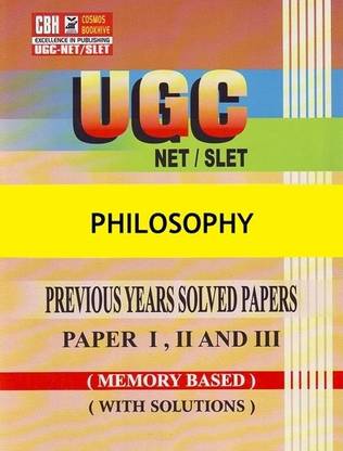 Philosophy Previous Years Solved Papers For UGC-NET-SLET Paper-1-2-3