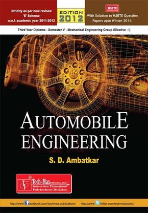 Automobile Engineering (MDO41A) For Mechanical Diploma