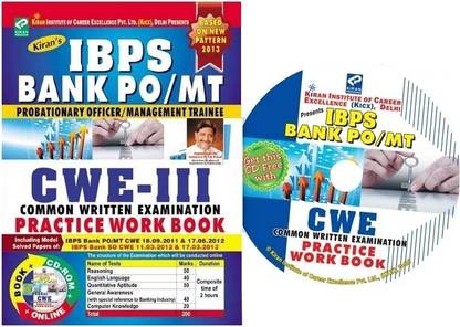 IBPS Bank PO/MT Probationary Officer / Management Trainee CWE III Practice Work Book (50 Sets)(With CD )