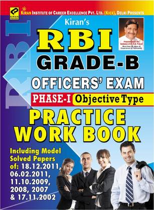 RBI GRADE - B OFFICERS' EXAM PHASE - I Objective Type PRACTICE WORK BOOK