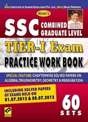 SSC Combined Graduate Level Tier-I Exam: Practice Work Book (60 Sets)