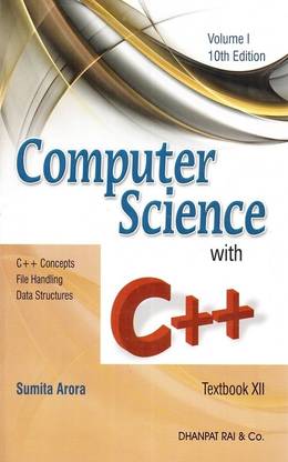 Computer Science With C++ For Class XII Volume I & II(Set Of 2 Books)