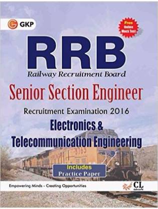 Guide to Rrb Electronics and Telecommunication Engg. (Senior Section Engineer) 2016