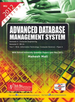 Advanced Database Management System (MO14A) For Computer Sci Engg. (CSE)