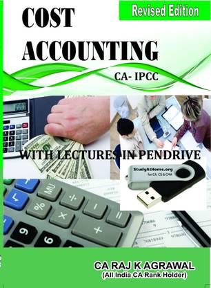 Cost Accounting Book With Lectures In Pendrive For CA-IPCC