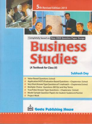 Business Studies: A Textbook of Class XI