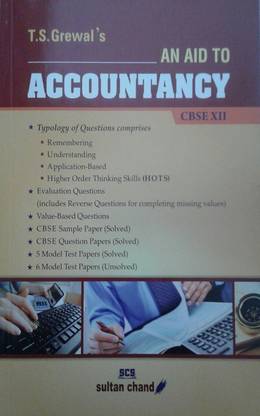 An Aid To Accountancy Class 12th
